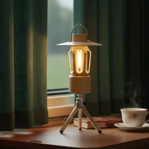 Waterproof Portable LED Fishing Camping Lamp with Magnetic Base and Tripod