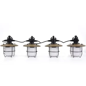 Waterproof Portable Vintage Camping Light Plug Tent String Light With WIFI