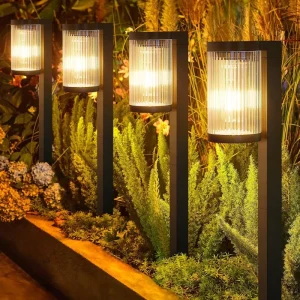 Waterproof Solar Garden Pathway Light for Yard, Landscape, and Walkway