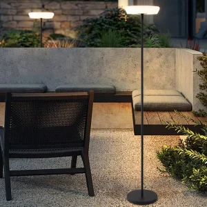 Waterproof Solar-Powered Lawn Lamp for Villa Gardens and Courtyards