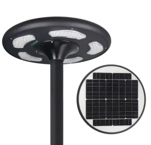 White LED Solar Light for Outdoor Courtyards Long Lifespan Solar Street Panel with Low Maintenance