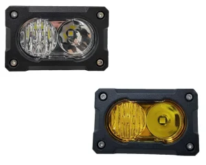 XL-20W 20W Yellow LED Work Light 4 Inch Spot Flood Combo Pods Car Truck 12V 24V Front Retrofit Offroad Fog Lamps